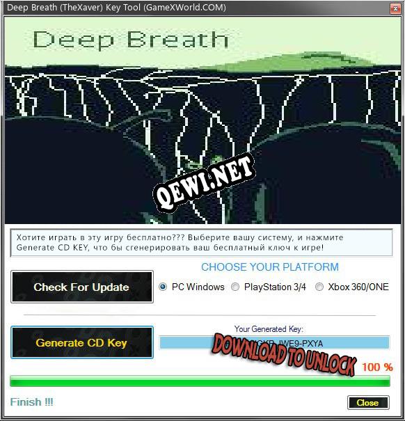 Deep Breath (TheXaver) ключ бесплатно