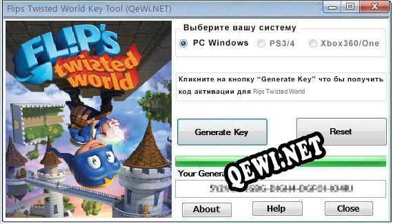 Flips Twisted World ключ бесплатно