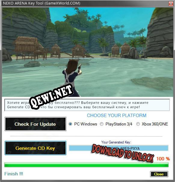 NEKO ARENA ключ бесплатно