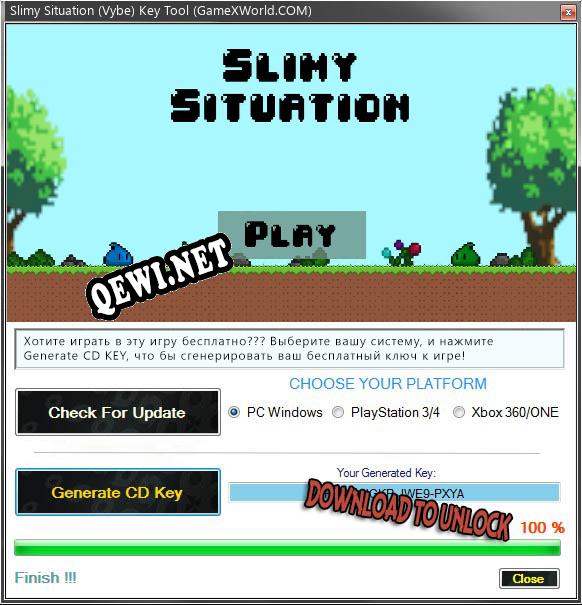 Slimy Situation (Vybe) ключ бесплатно