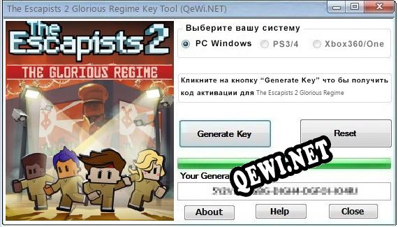 The Escapists 2 Glorious Regime ключ бесплатно