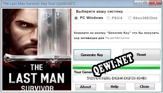 The Last Man Survivor ключ бесплатно