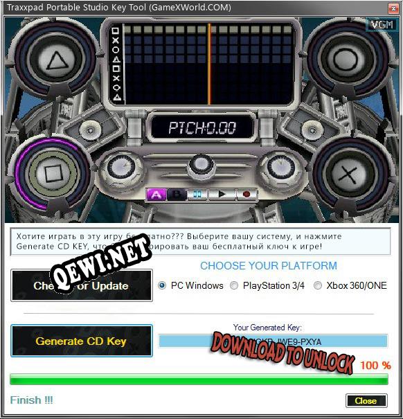 Traxxpad Portable Studio ключ бесплатно