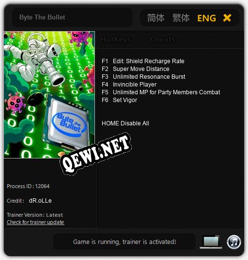 Byte The Bullet: ТРЕЙНЕР И ЧИТЫ (V1.0.59)