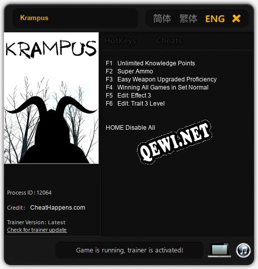 Трейнер для Krampus [v1.0.1]