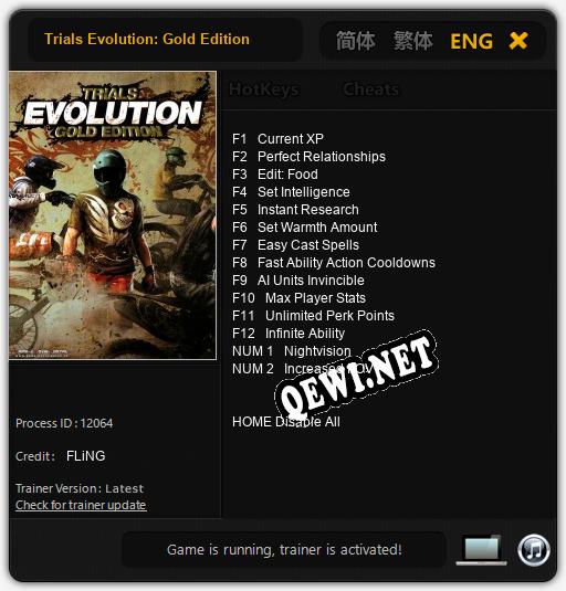Trials Evolution: Gold Edition: Читы, Трейнер +14 [MrAntiFan]