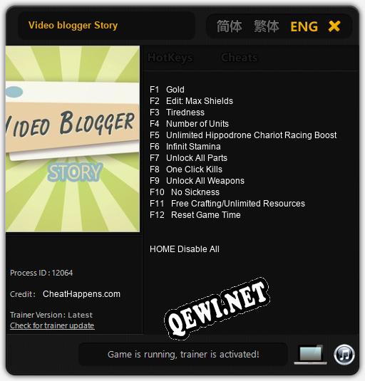 Трейнер для Video blogger Story [v1.0.1]