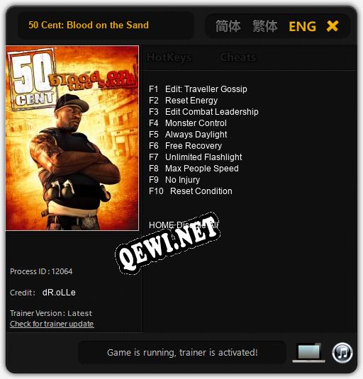 50 Cent: Blood on the Sand: Читы, Трейнер +10 [dR.oLLe]