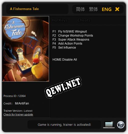 A Fishermans Tale: ТРЕЙНЕР И ЧИТЫ (V1.0.59)