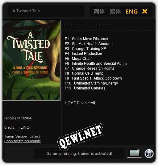 A Twisted Tale: Читы, Трейнер +11 [FLiNG]
