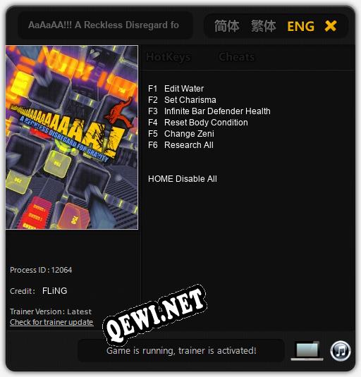 AaAaAA!!! A Reckless Disregard for Gravity: Трейнер +6 [v1.5]