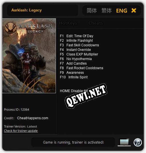 Трейнер для Aarklash: Legacy [v1.0.1]