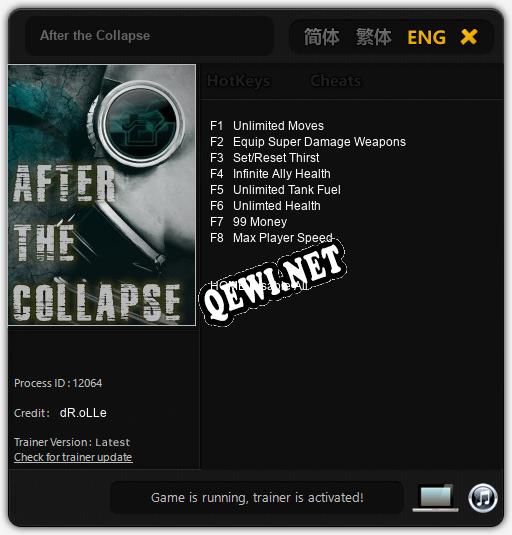 After the Collapse: Читы, Трейнер +8 [dR.oLLe]
