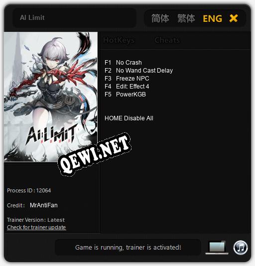 Трейнер для AI Limit [v1.0.2]