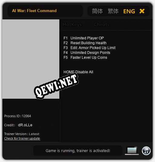 AI War: Fleet Command: Трейнер +5 [v1.4]