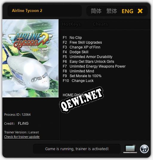 Airline Tycoon 2: ТРЕЙНЕР И ЧИТЫ (V1.0.94)