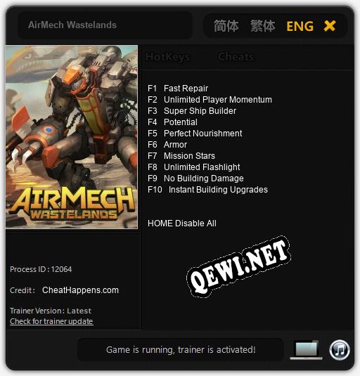 AirMech Wastelands: ТРЕЙНЕР И ЧИТЫ (V1.0.6)