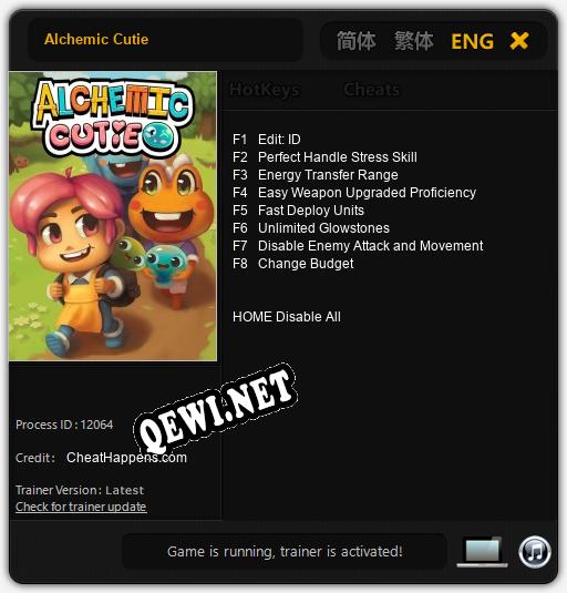 Alchemic Cutie: Читы, Трейнер +8 [CheatHappens.com]