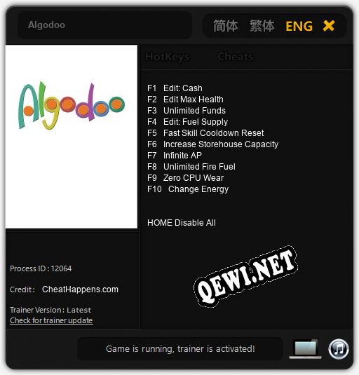 Algodoo: Трейнер +10 [v1.1]