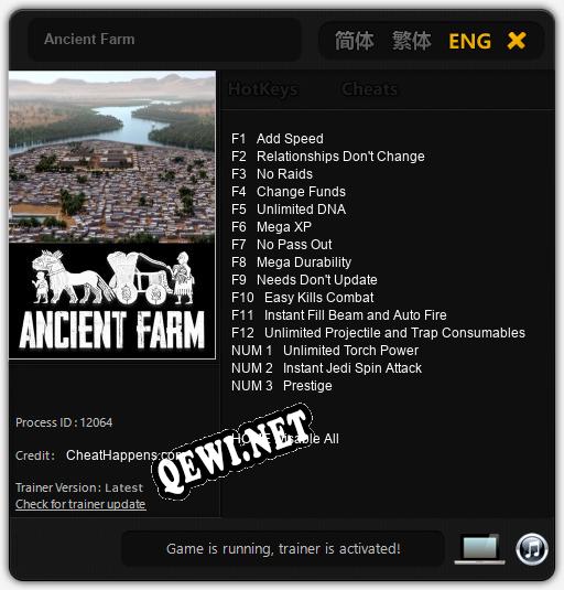 Ancient Farm: Трейнер +15 [v1.8]