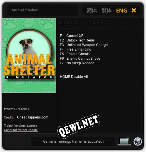 Animal Shelter: Читы, Трейнер +7 [CheatHappens.com]