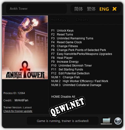 Ankh Tower: Читы, Трейнер +15 [MrAntiFan]