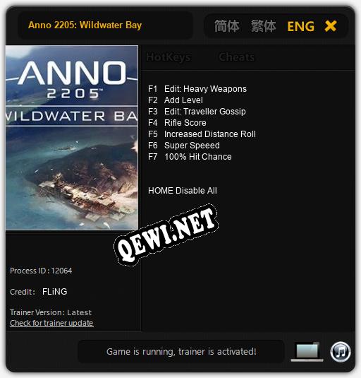 Anno 2205: Wildwater Bay: ТРЕЙНЕР И ЧИТЫ (V1.0.97)
