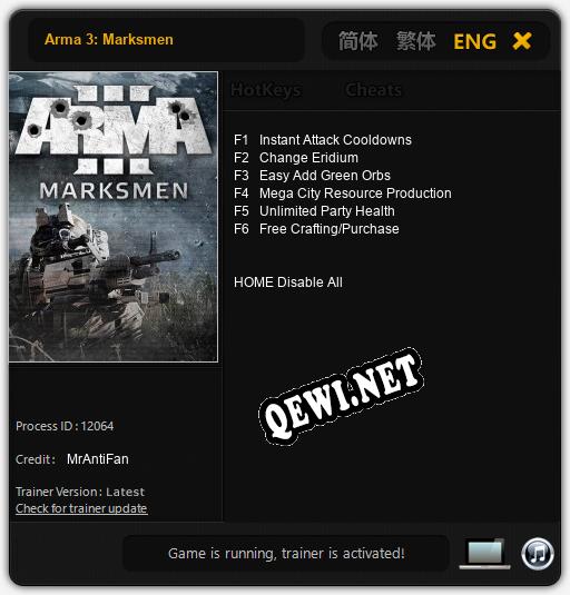 Arma 3: Marksmen: ТРЕЙНЕР И ЧИТЫ (V1.0.70)