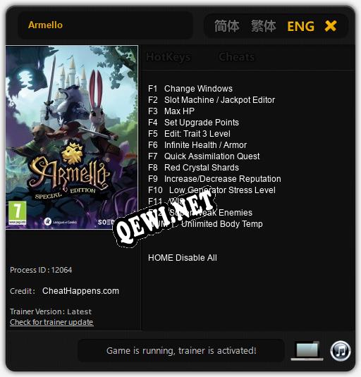 Armello: ТРЕЙНЕР И ЧИТЫ (V1.0.44)