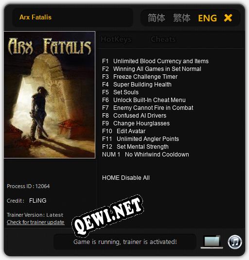 Arx Fatalis: Читы, Трейнер +13 [FLiNG]