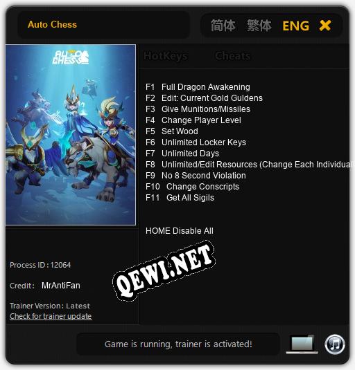 Auto Chess: ТРЕЙНЕР И ЧИТЫ (V1.0.24)