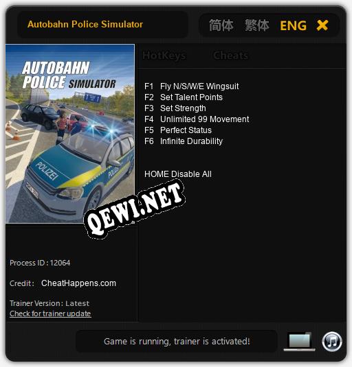 Autobahn Police Simulator: ТРЕЙНЕР И ЧИТЫ (V1.0.17)