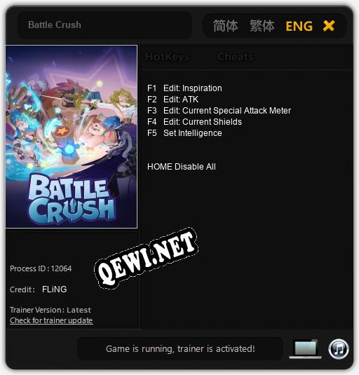 Battle Crush: Читы, Трейнер +5 [FLiNG]