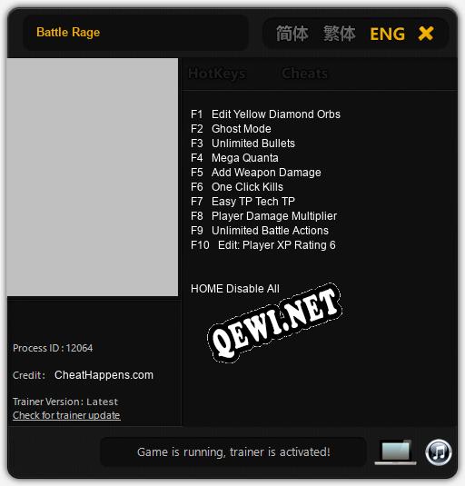 Battle Rage: Читы, Трейнер +10 [CheatHappens.com]