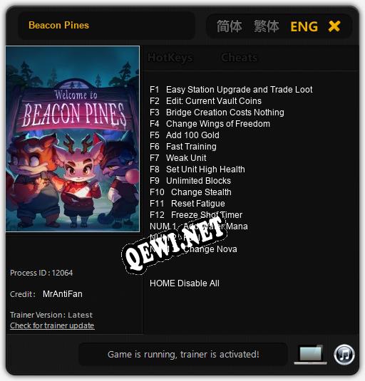 Beacon Pines: Трейнер +15 [v1.6]