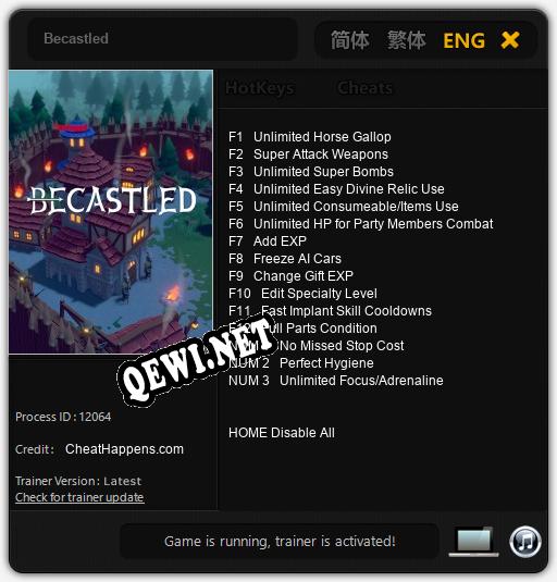 Becastled: Трейнер +15 [v1.1]