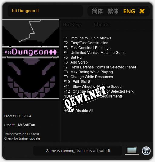 bit Dungeon II: Трейнер +13 [v1.4]