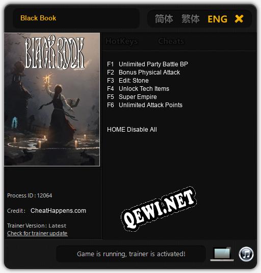 Black Book: Трейнер +6 [v1.3]