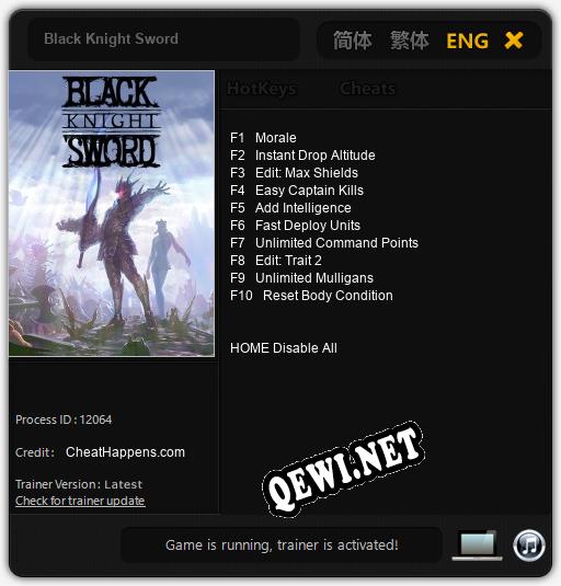Трейнер для Black Knight Sword [v1.0.9]