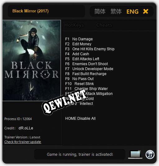 Black Mirror (2017): ТРЕЙНЕР И ЧИТЫ (V1.0.67)