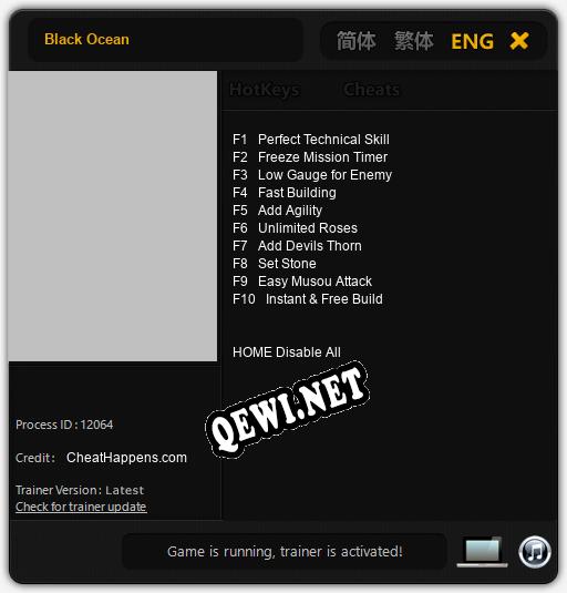 Black Ocean: Читы, Трейнер +10 [CheatHappens.com]