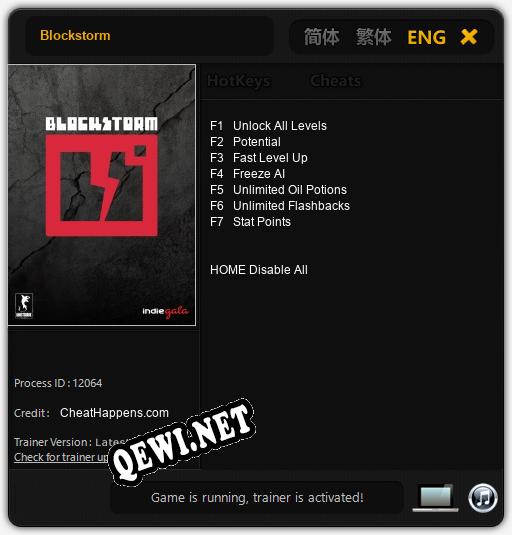 Blockstorm: ТРЕЙНЕР И ЧИТЫ (V1.0.11)