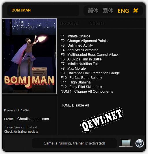 BOMJMAN: Трейнер +13 [v1.8]