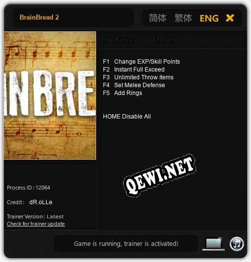 BrainBread 2: ТРЕЙНЕР И ЧИТЫ (V1.0.37)