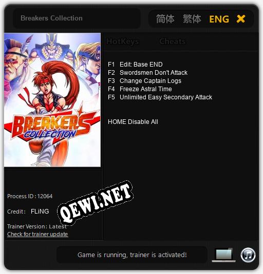 Breakers Collection: Трейнер +5 [v1.3]