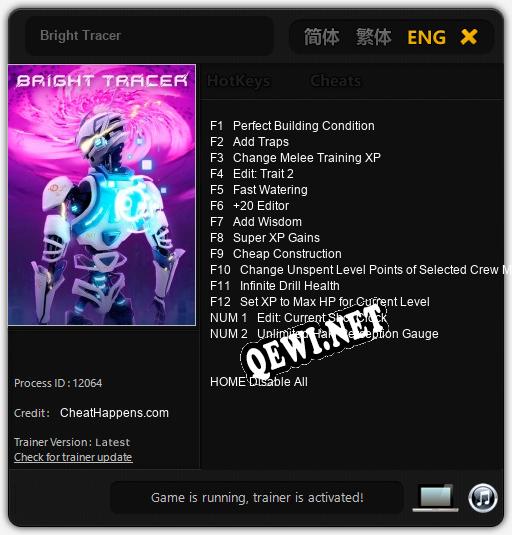 Bright Tracer: Трейнер +14 [v1.1]
