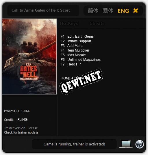 Call to Arms Gates of Hell: Scorched Earth: Читы, Трейнер +7 [FLiNG]