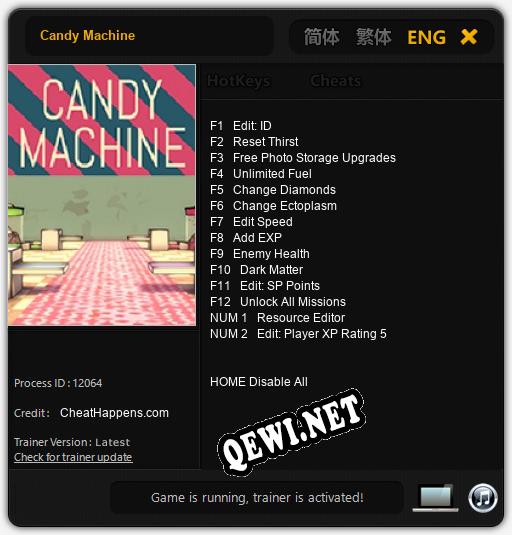 Candy Machine: Читы, Трейнер +14 [CheatHappens.com]