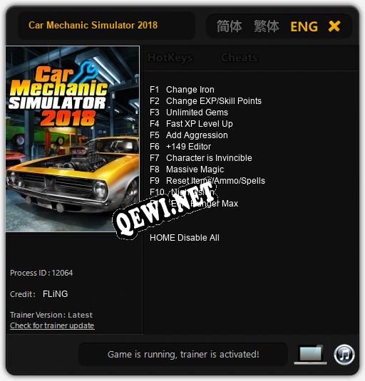 Car Mechanic Simulator 2018: Читы, Трейнер +11 [FLiNG]
