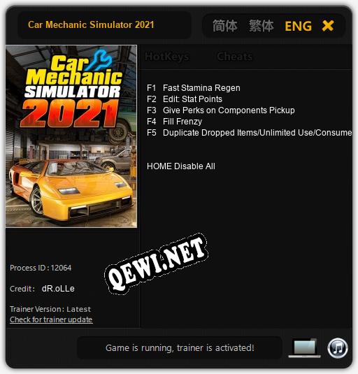 Car Mechanic Simulator 2021: Читы, Трейнер +5 [dR.oLLe]